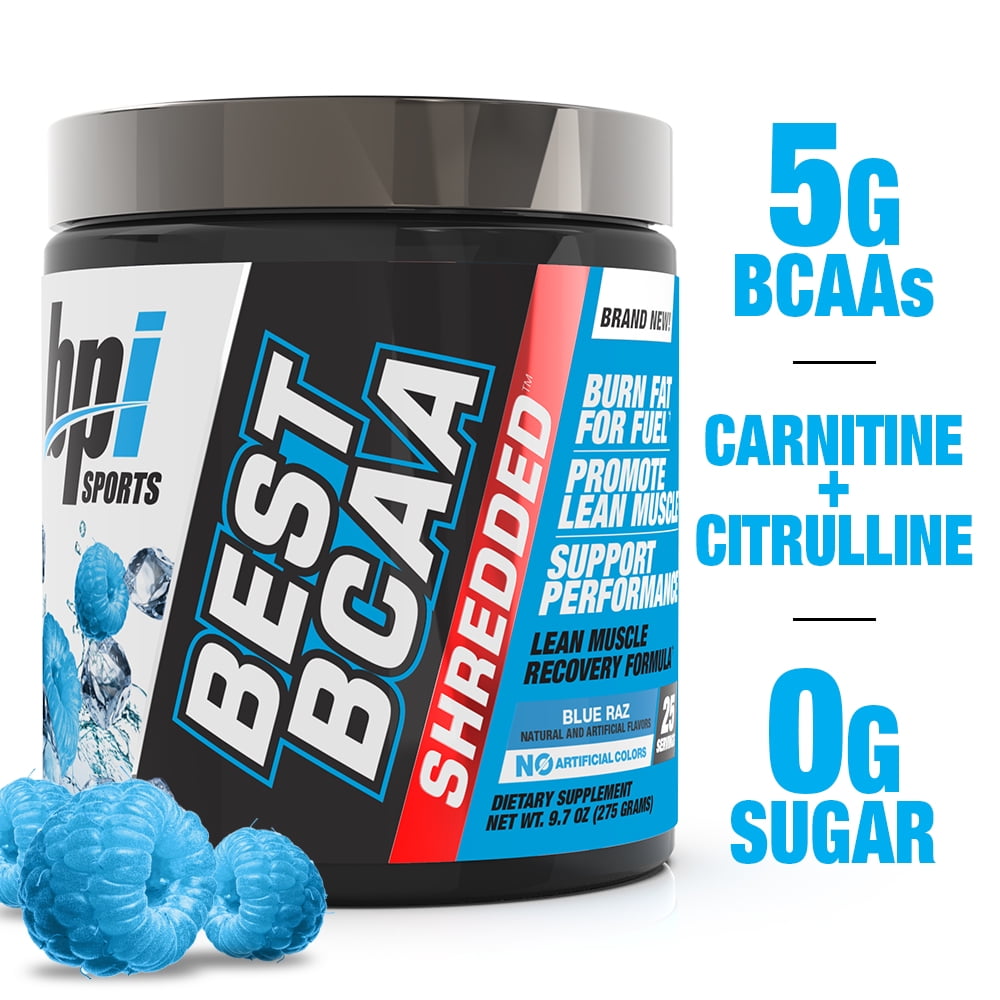 BPI Sports Best BCAA Shredded CaffeineFree Thermogenic Recovery