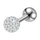 thumbnail image 1 of Pendiente de bola de ópalo de múltiples diamantes para niñas, clavo de reemplazo de acero de titanio para perforación de labios, anillo de labio dulce, clavo de hueso de oreja de ópalo, 1 of 5