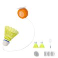 thumbnail image 1 of Badminton Individual Trainer Metal Material Elastic Rope Adjustable Length 3 Stage Resistance Portable for Adult Children Indoor Outdoor, 1 of 4