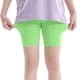 thumbnail image 1 of Odeerbi 6-12 Años Niñas Bicicleta Pantalones Cortos Algodón Seguridad Bajo Vestido Slip Pantalones Cortos Yoga Danza Pantalones Cortos Leggings Sin Costuras, 1 of 5