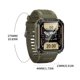 thumbnail image 2 of Reloj inteligente con pantalla HD grande de 2.01 pulgadas | Rastreador de fitness de llamadas Bluetooth militar resistente | 50M Resistente al agua | Batería de larga duración | Múltiples modos, 2 of 2
