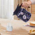 thumbnail image 2 of Home Decor Vintage Floral Pattern Tea 2025 New Tea Pot Tea Built In Infuser 27 Oz Stainless Steel Floral Pattern Tea Pot Tea With Infuser Long Insulation,Clearance!, 2 of 6