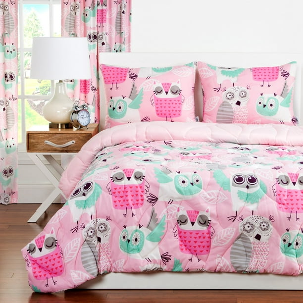 Crayola Night Owl Twin Comforter Set, Bunk Bed Comforters Sets