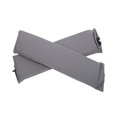 thumbnail image 5 of 1 Pair Zipper Design Arm Rest Covers Computer - Gray, as described, 5 of 6