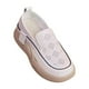 thumbnail image 3 of Zapatillas deportivas con para mujer, zapatillas deportivas suaves con suela gruesa y elegante, zapatos informales transpirables superiores Blanco Yinane  Plataforma de mujeres, 3 of 8