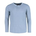 thumbnail image 2 of Ten West Apparel  Long Sleeve Henley With Flannel Pant Lounge Set (Men), 2 of 5