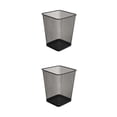 thumbnail image 1 of Naiovety Papelera Bote de basura de alta capacidad y duradero para varios ajustes Debajo de los cubos de cocina Cubo de basura de cocina Cubo de Cuadrado pequeño 9L, espesado 9L 2piezas, 1 of 6