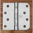 thumbnail image 2 of Stainless Steel Ball Bearing Door Hinges - 4" Inch with 5/8 Inch Square Corners - NRP - 3 Pack, 2 of 4