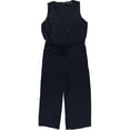 thumbnail image 1 of Ralph Lauren Combinaison à Jambes Larges pour Femmes, Bleu, 14, 1 of 4