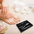 thumbnail image 5 of Whataatahia Set de pedicura, juego de cuidado de uñas de 6 piezas, cortaúñas de acero inoxidable de alta calidad, set de manicura, cuidado profesional de los pies para uñas encarnadas, herramientas, 5 of 5