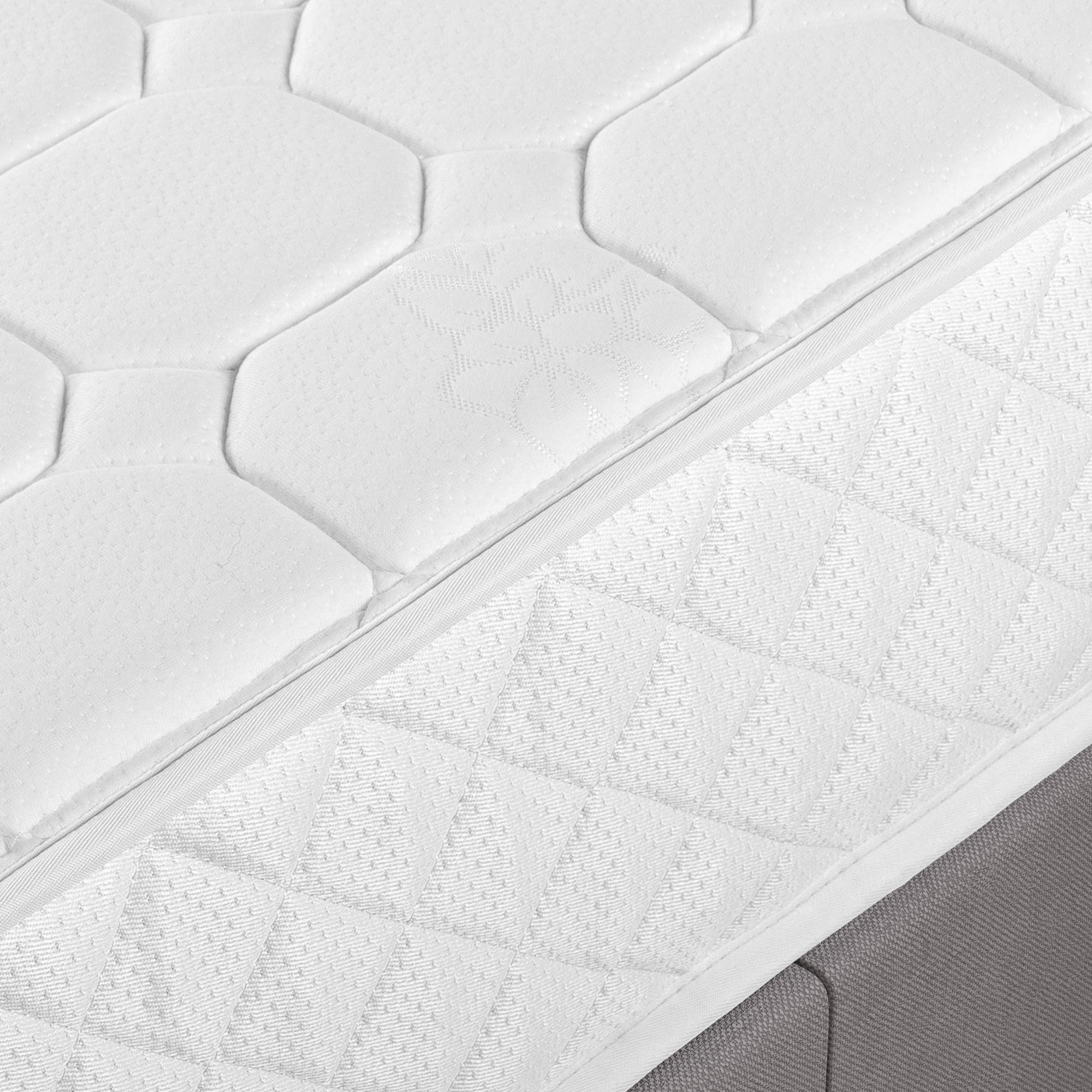 Zinus Quilted Hybrid Mattresses 8", Comfort Foam and Pocket Spring, Adult, Twin-XL