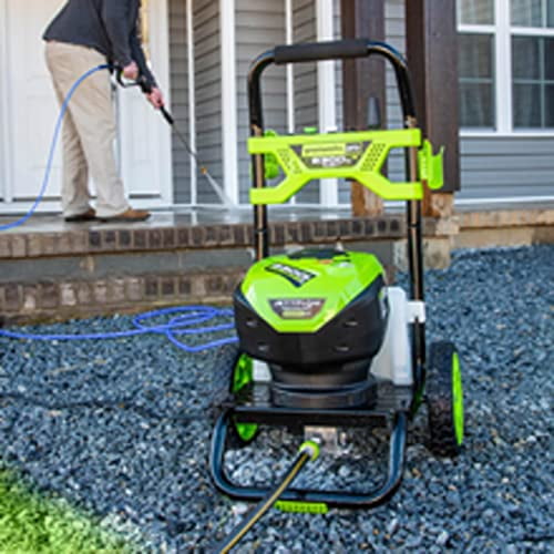 Greenworks Pro 2300 PSI 2.3 Gallon GPM Cold Water Electric Pressure Washer 5113302HDVT