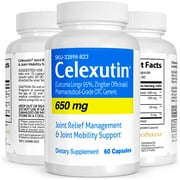Celexutin Pharmaceutical-Grade Joint Support, Natural Alternative Celecoxib, No Side Effects, Vitasource