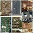 thumbnail image 4 of Bangus 3D Wall Paper Brick Stone Rustic Effect Self-adhesive Wall Sticker Home Decor, 4 of 4