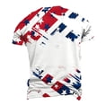 thumbnail image 4 of Stamzod American Flag Graphic Tees Men Short Sleeve Patriotic Shirt 4Th of July Casual T Shirts White M, 4 of 5