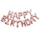 thumbnail image 2 of KALOR Happy Birthday Globos Globos de Oro Rosa Globo Banner de Papel de Aluminio Letras Ba Kalor KALOR, 2 of 2