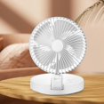 thumbnail image 4 of Ventilador de Escritorio Oscilante de 2 Piezas Nocturna Portátil perfecl ventilador de mesa plegable, 4 of 7