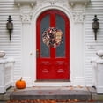 thumbnail image 3 of Youweixiong 4th of July Decoration Patriotic Wreath for Front Door USA Flag Red White and Blue Grapevine Wreaths, 3 of 6