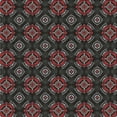 thumbnail image 1 of Ahgly Company Indoor Square Patterned Gray Novelty Area Rugs, 3' Square, 1 of 6