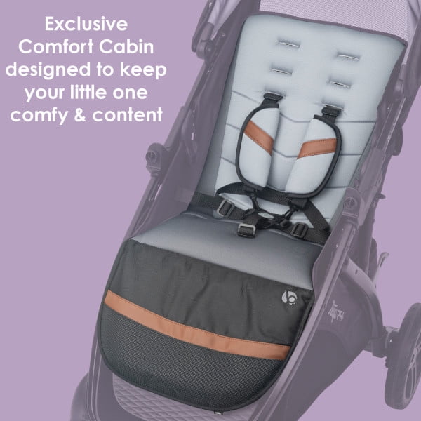 Baby Trend Lightweight Tango PRO Travel System with Secure-Lift Infant Car Seat - Black