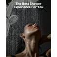 thumbnail image 2 of Hodvit High Pressure Rainfall Shower Head 10 Spray Handheld Showerhead Combo, 360° Degree Rotating Extension Arm, New, 2 of 10