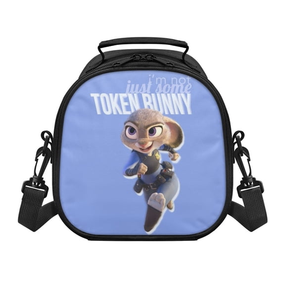 Anime Lunch Bag Zootopia Insulated Lunch Box Leakproof Cooler Food Cartoon Lunch Containers for Work Travel and Picnic