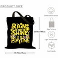 thumbnail image 2 of Rain or shine it is playtime Halloween Leopard Trendy Canvas Bag 3Pcs, 2 of 5