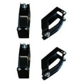 lacooooppia 4 Pieces Roof Bar Clamp Roll Bar Clamp Bracket Easy