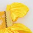 thumbnail image 4 of Baby Girls Princess Onesie Dress Halloween Birthday Bodysuit Outfit with Headband for 6-9M, 4 of 8