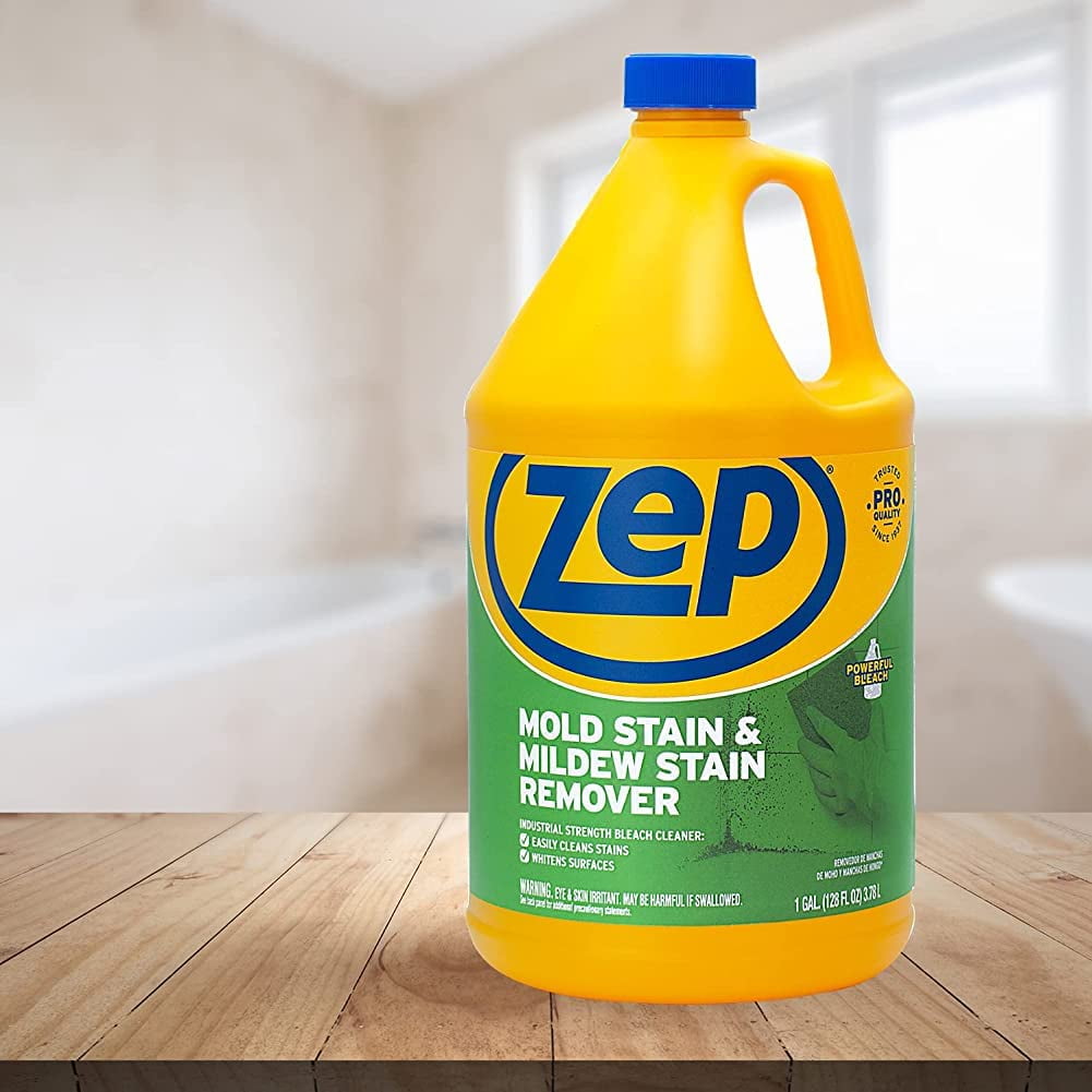 ZEP 1 Gal. Mold Stain and Mildew Stain Remover ZUMILDEW128 - The Home Depot