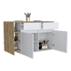 thumbnail image 5 of Barra de Cocina Polux Blanco Y Beige Virtual Muebles, 5 of 8