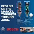 thumbnail image 4 of Juego de herramientas Bosch SDMS40 de 40 piezas, Surtido Impact Tough, 4 of 6