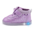 thumbnail image 3 of Tenis Luces Tendencia Niña Moño Mod. Norita 14-19 Lila lila 17, 3 of 6