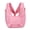 Pink, variant on Extra Large Dog Sling Carrier, Winter Warm Pet Sling Bag with Cotton Lining, Waterproof Breathable Padded Shoulder Puppy Carrier for Small & Medium Dogs, Hands-Free Travel Pet Carry Pouch