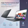 thumbnail image 3 of Dell Inspiron 15 3520 15.6" FHD Touch Laptop, Intel i7-1255U, 64GB RAM, 2.28TB Storage(2TB SSD+ 288GB Docking Station Set), Intel Iris Xe Graphics, Numeric Keypad, HD Webcam, Wi-Fi, Black, Win 11 S, 3 of 9