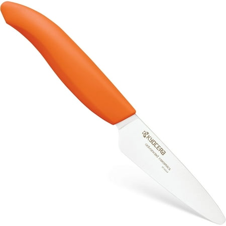 

Advanced Ceramic Revolution Series 3-inch Paring Knife Orange Handle White Blade