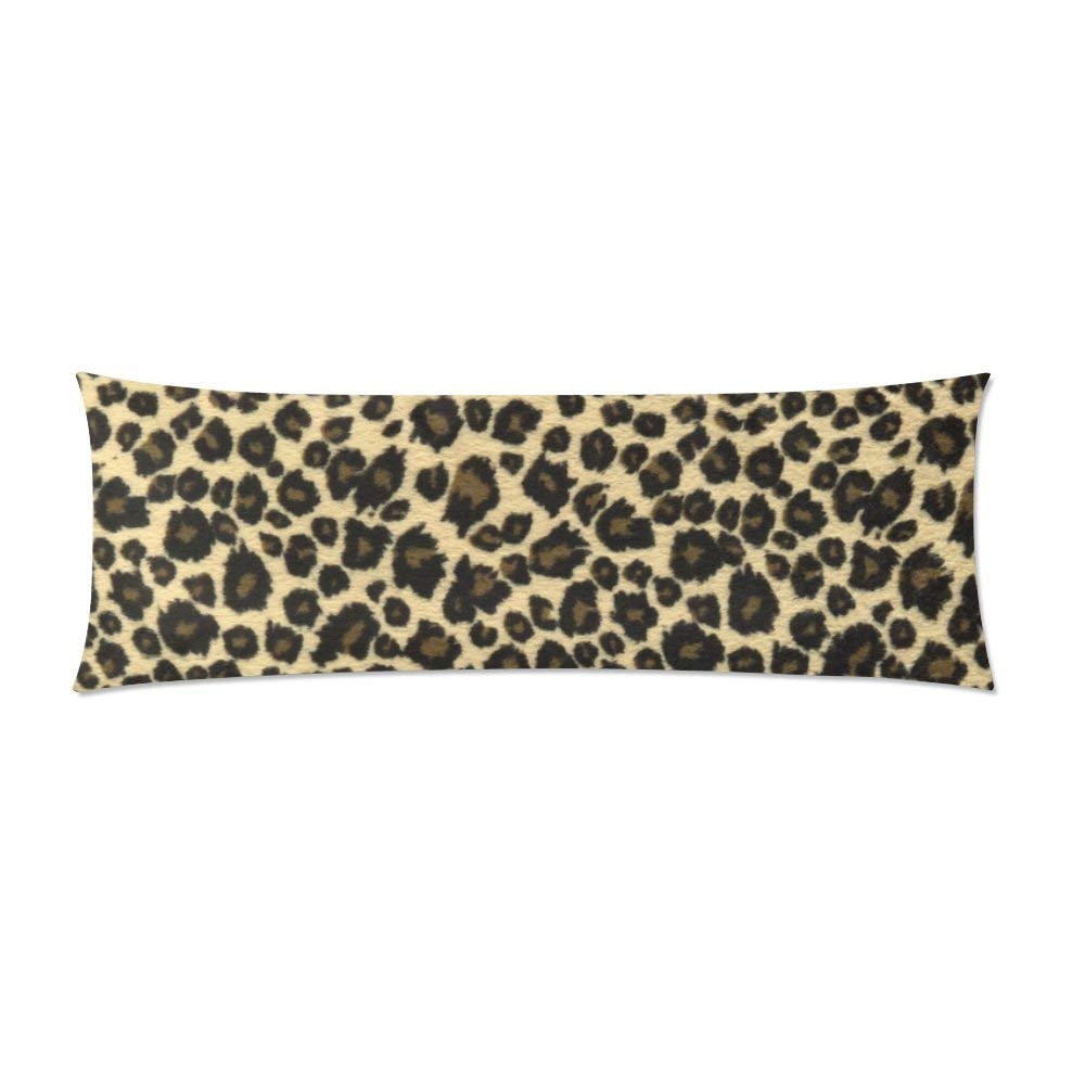 Abphoto Leopard Print Long Body Pillowcase Pillow Cover Pillowslip