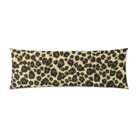 Abphoto Leopard Print Long Body Pillowcase Pillow Cover Pillowslip