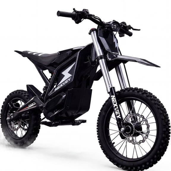 NEXVEY FLASH Electric Dirt Bike Electric Motorcycle Dirtbike Motorbike Ebike – 4000W Peak Motor, 48V 22.5Ah Battery, 35MPH Maximum Speed Ebike Dirtbike with Dual Suspension