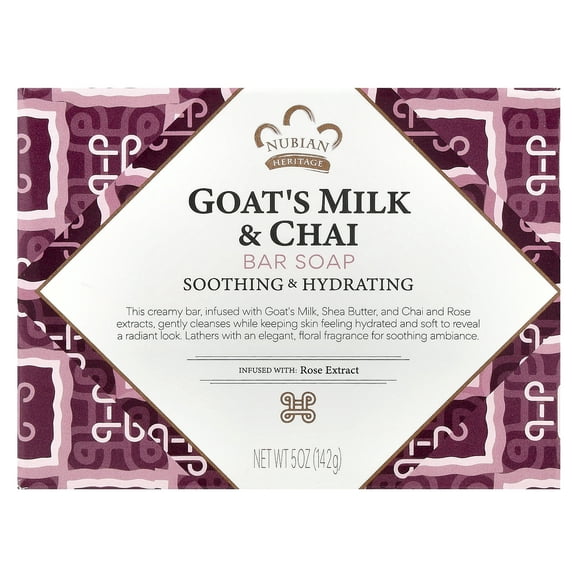 Nubian Heritage Goat's Milk & Chai Bar Soap 5 oz Bar(S)