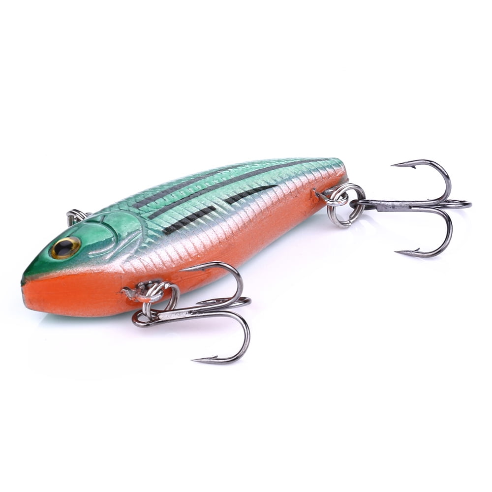 HENGJIA Fishing Lures for Bass, 8 Pack Lipless Crankbaits Minnow VIB Hard Baits Long Casting Sinking Fishing Lure for Saltwater Freshwater Bass, Redfish, Trout, Walleye