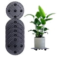 thumbnail image 1 of Soporte para plantas, elevador de macetas de 30 cm de 6 piezas, soporte para macetas grandes, soporte para macetas redondas, elevador de macetas a nivel para interior y exterior, jardín (30), 1 of 9