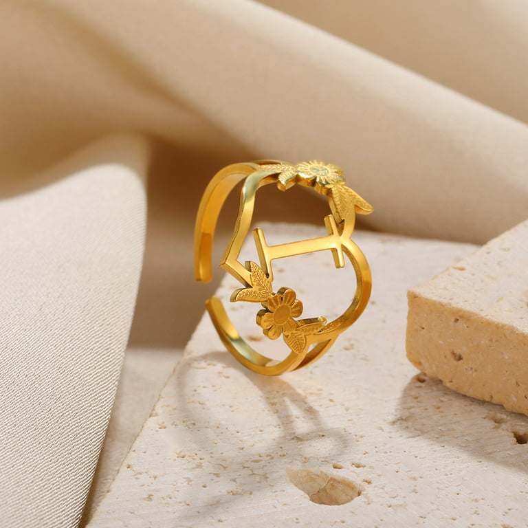 Stylish & Simple Gold Ring Design