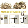 thumbnail image 4 of Self Drilling Drywall Anchors with Screws - Zinc Plated Steel Expansion Anchors Kit, No Drill Required for Picture Frames Wall Decor, 4 of 6