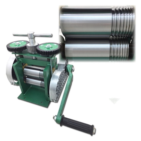 Machine de Laminage Assemblée pour Bijoux, Fil Métallique, Réduction de l'Épaisseur, Tablette de Pressage pour Bijoux, Outil Bricolage, Alliage Inoxydable, Manuel