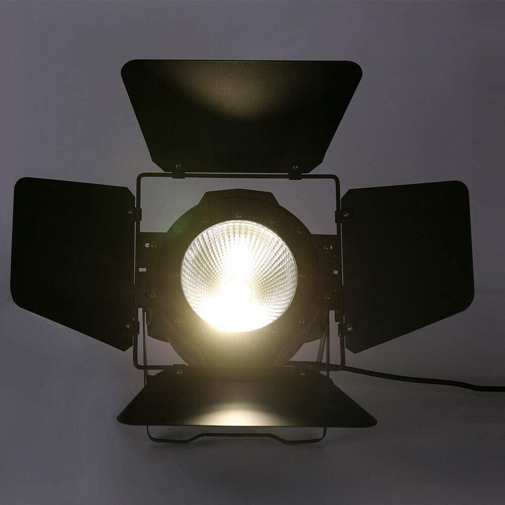 FETCOI 200W COB LED Stage Par Light Party Club DMX-512 Stage DJ Audience Stage Light
