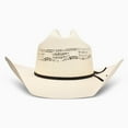 thumbnail image 2 of Resistol Ringer - 7X Bangora Straw Cowboy Hat 7 5/8 Natural, 2 of 2