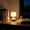 White style, variant on Night Light Ornament, Student Desktop Reading Small Lamp, Cute Bedside Table Decoration, Soft Eye Protection Mini Nightlight, Portable Gift for Dorm Room Shelf