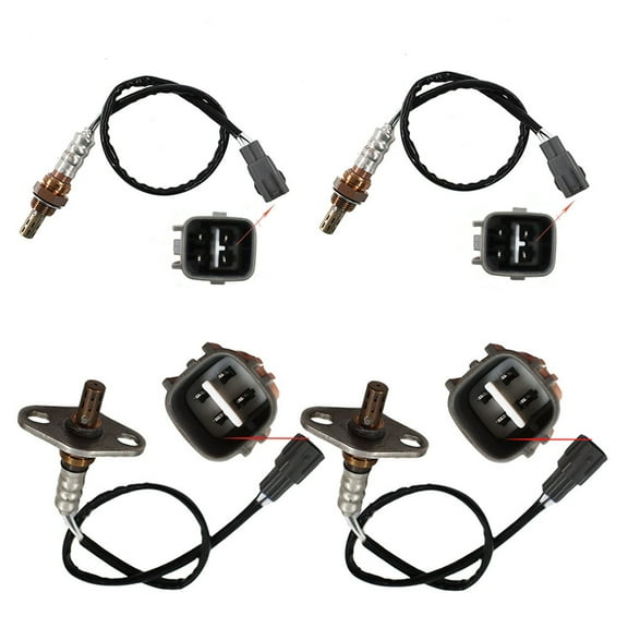 LABLT 4Pcs for Toyota Sequoia Tundra 2001-04 Upstream Downstream O2 Oxygen Sensor