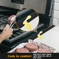 thumbnail image 4 of Stove Gap Covers, Silicone Counter Gap Filler for Stove, 30 Inches Can Be Cut to Any Size for 4-25mm Gap, Seal Spills between Appliances Countertop Furniture Stoves Ovens(Set of 2, Black), 4 of 9